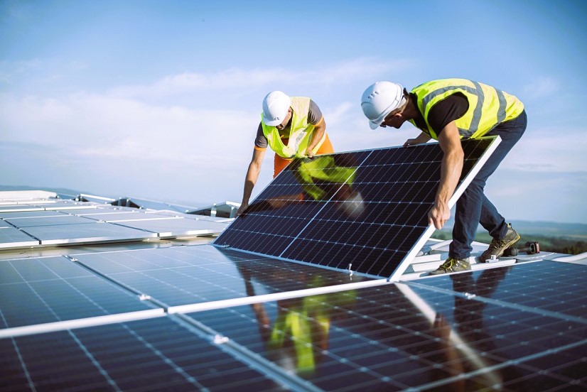 Installation of solar panels